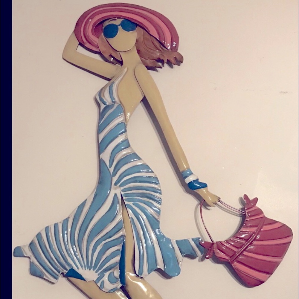 Wall hanging perfect for shop or dressing room or closet